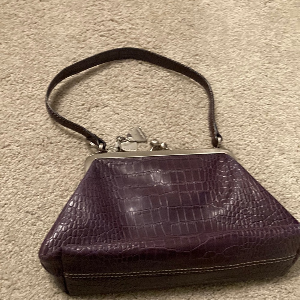 Nine West wine color handbag